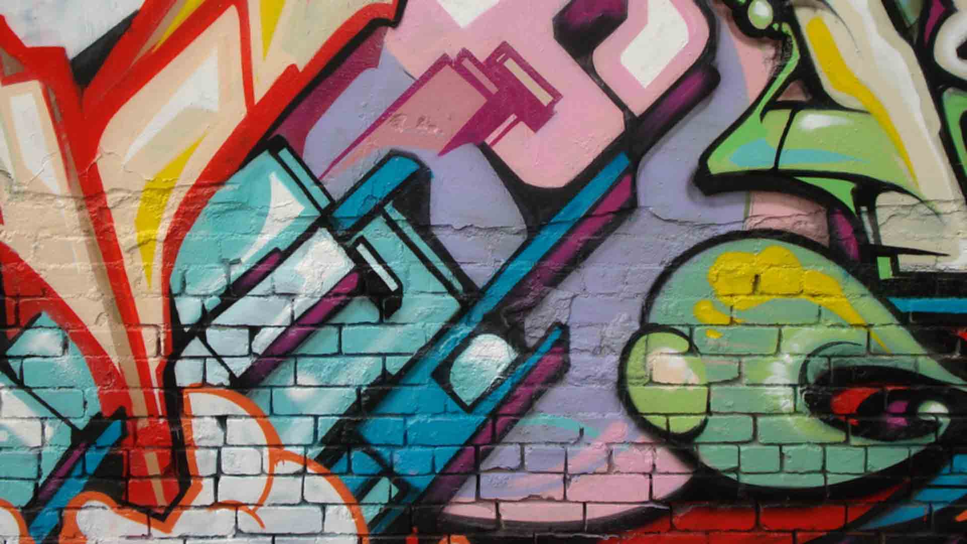 1920x1080 Graffiti Twitter Background. Sick