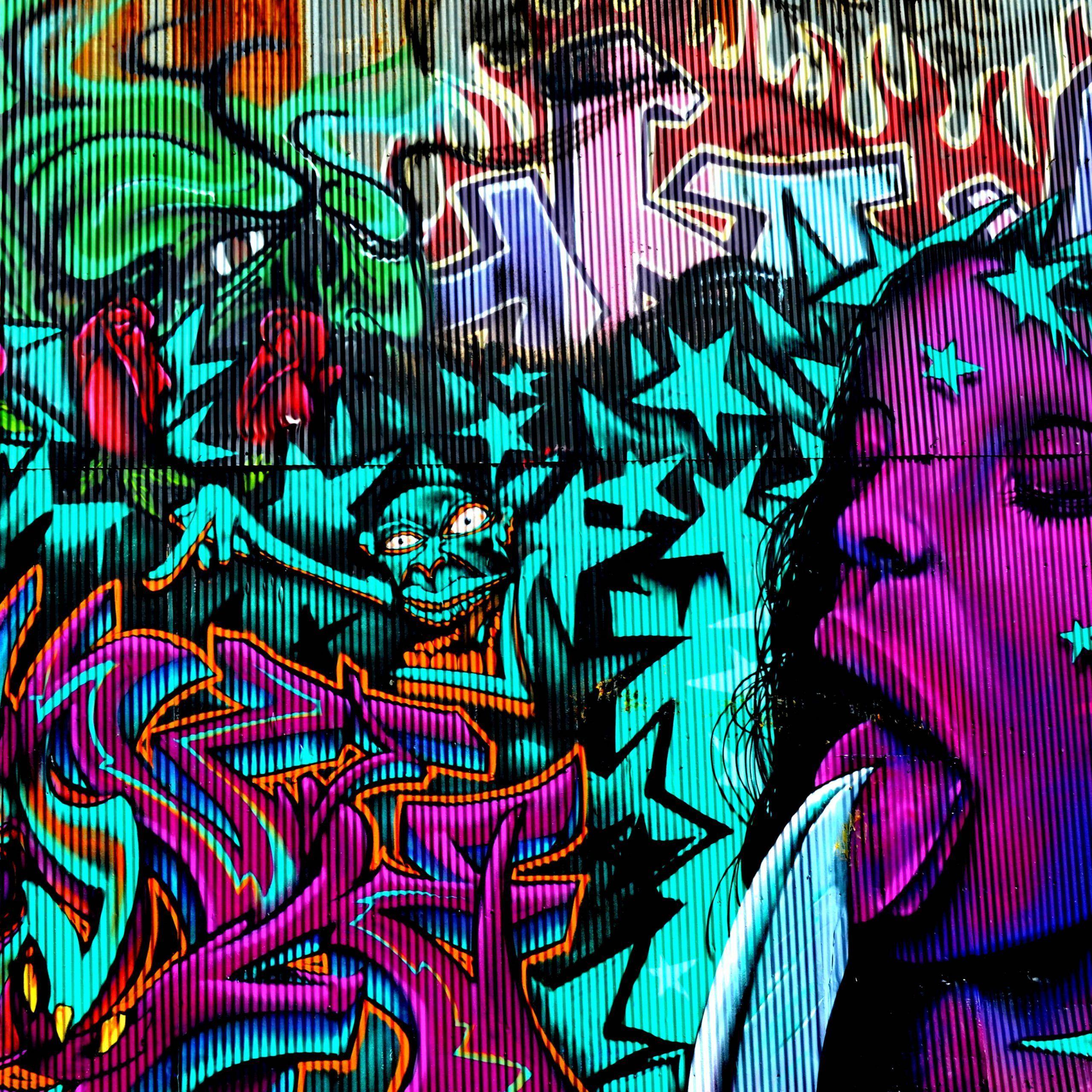 2560x2560 Graffiti Wall