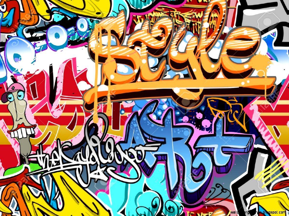 1196x894 Graffiti Urban Hip Hop Creative Wallpaper