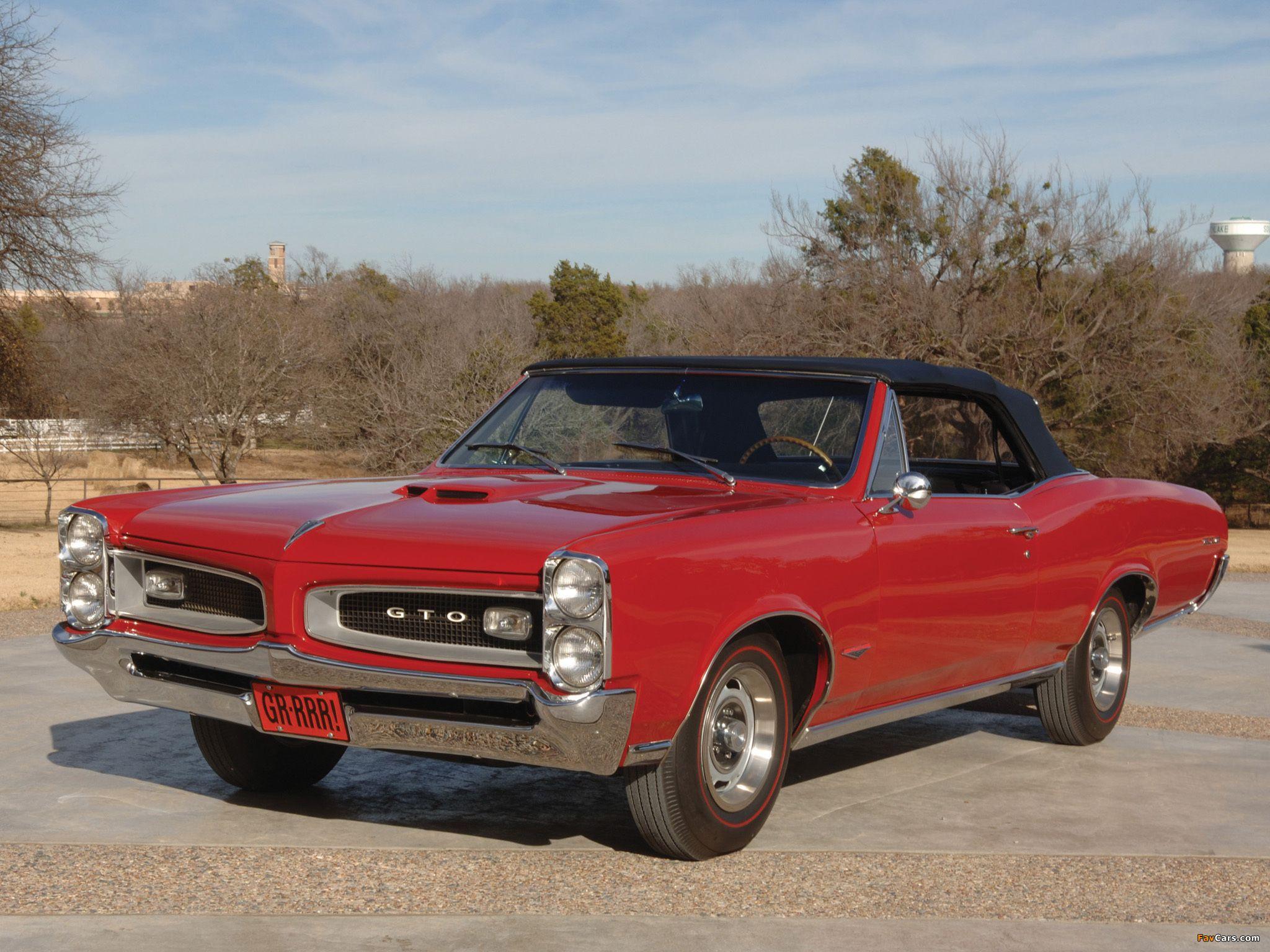 2048x1536 Tempest GTO Convertible 1966 wallpaper