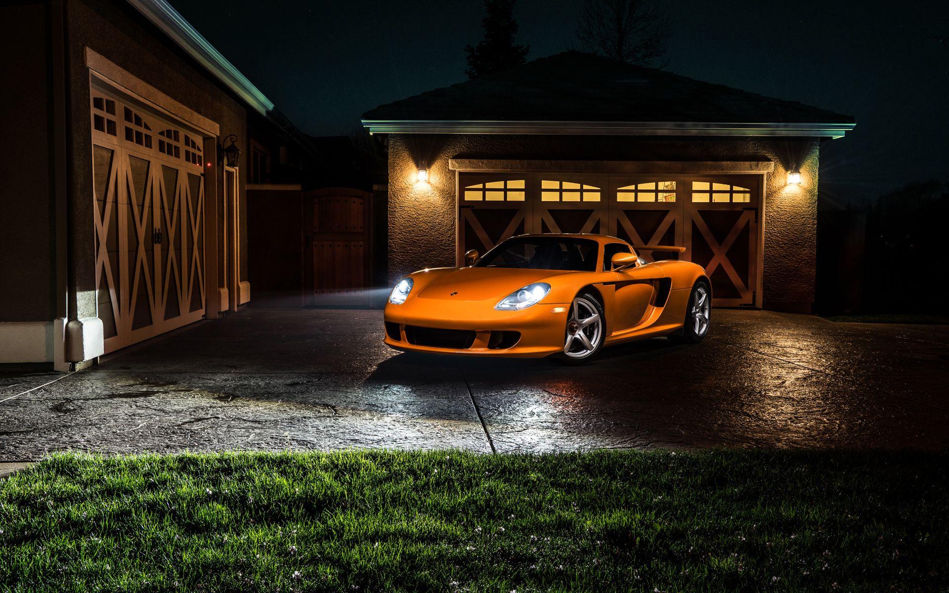 1920x1200 Arancio Borealis Porsche Carrera GT Wallpaper. HD Car Wallpaper