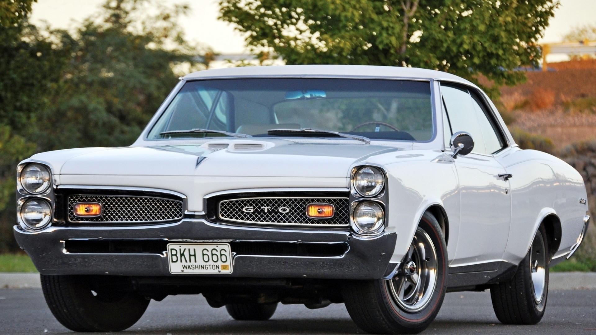 1920x1080 American cars classic pontiac gto wallpaper