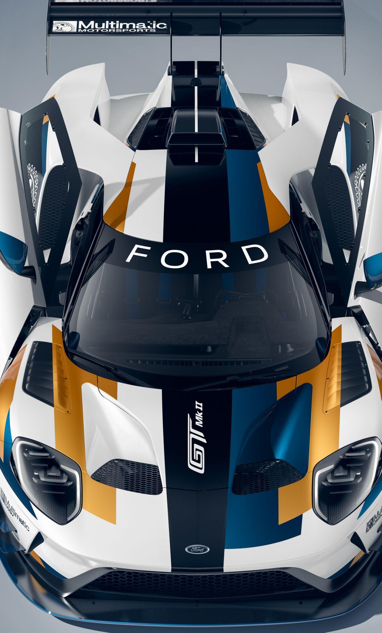 1280x2120 Download Ford GT MK II, sports car wallpaper, 1280x2120