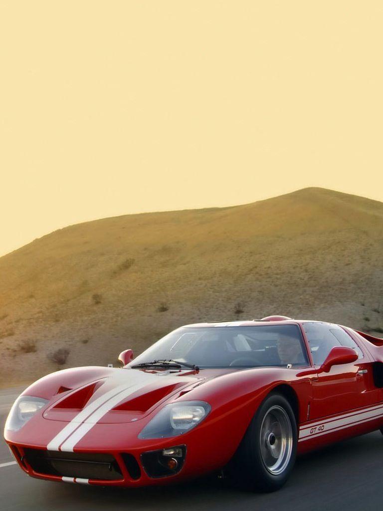 768x1024 Sunset Ford GT 40 - (SILODROME)