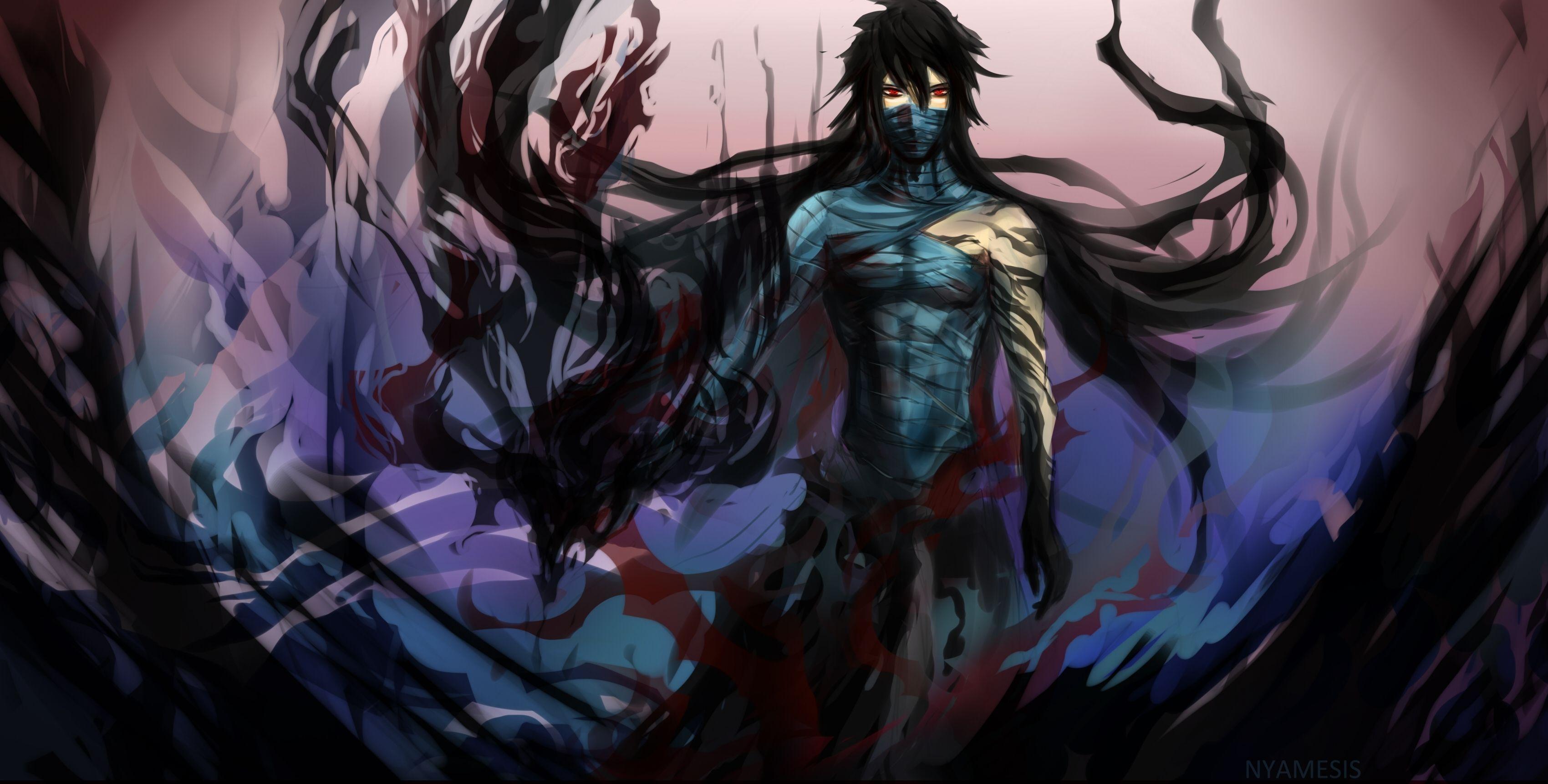 3400x1723 Anime Warrior Wallpaper Desktop Background #u50