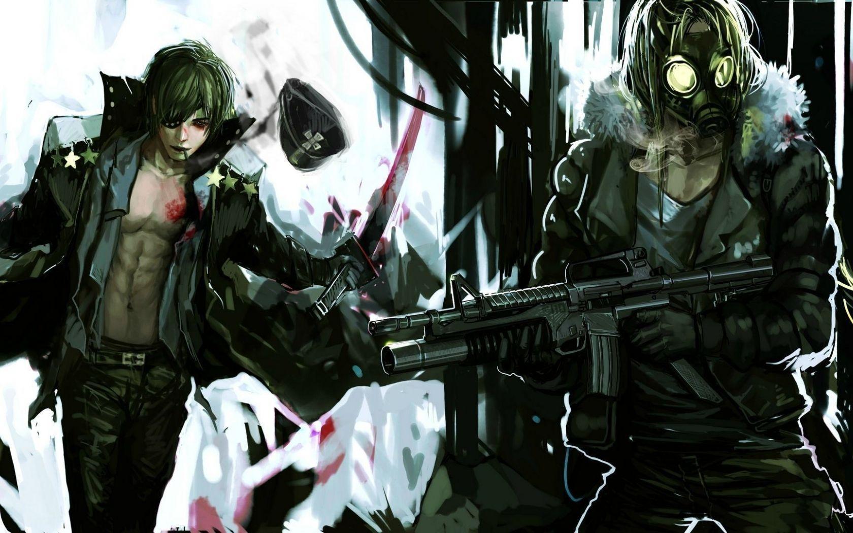 1680x1050 Free download Anarchist anime guys wallpaper Anime wallpaper