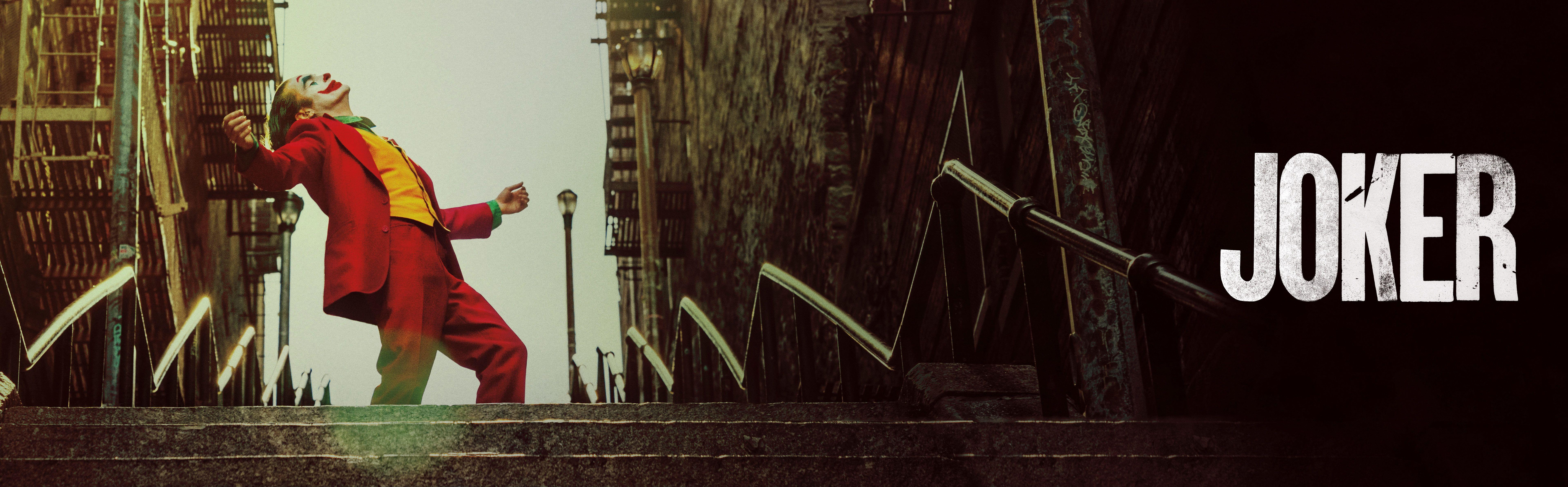 7680x2387 Joker Movie 8K Banner Wallpaper, HD Movies 4K Wallpaper, Image