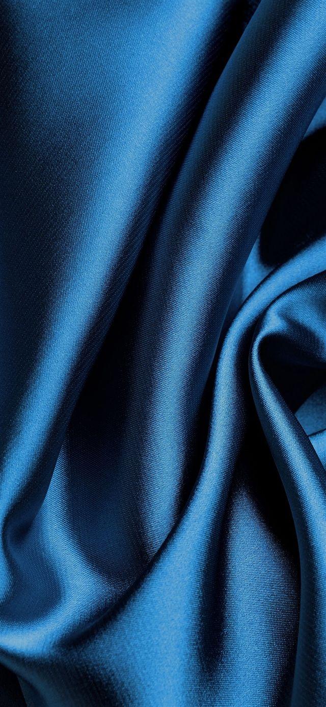 640x1385 Texture fabric blue gorgeous pattern iPhone X Wallpaper Free Download