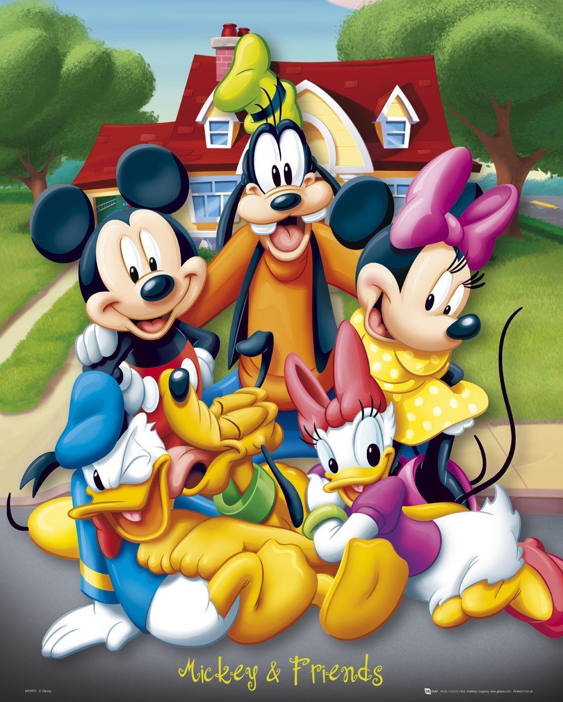 Mickey And Friends Wallpapers Top Free Mickey And Friends Backgrounds