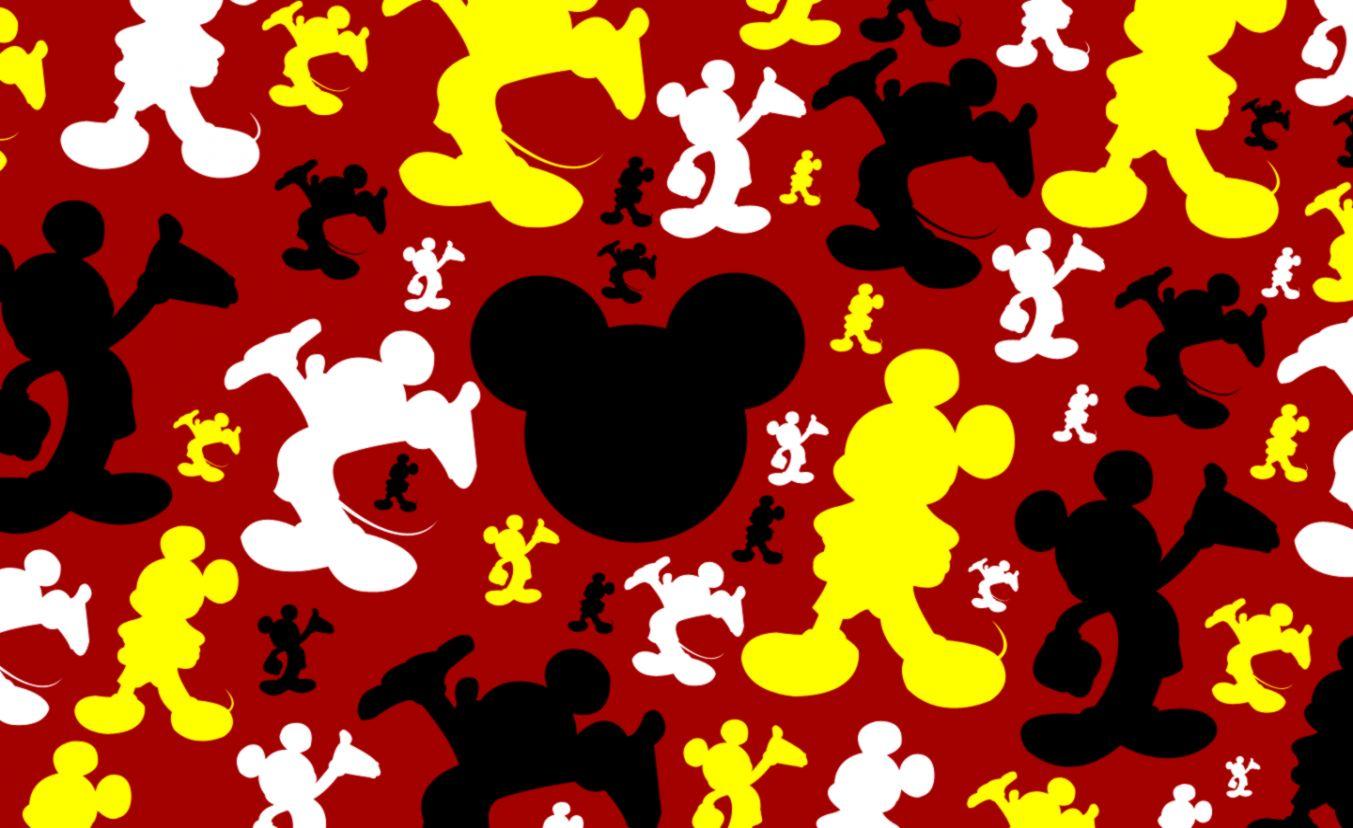 Hình nền đầu chuột Mickey 1353x828
