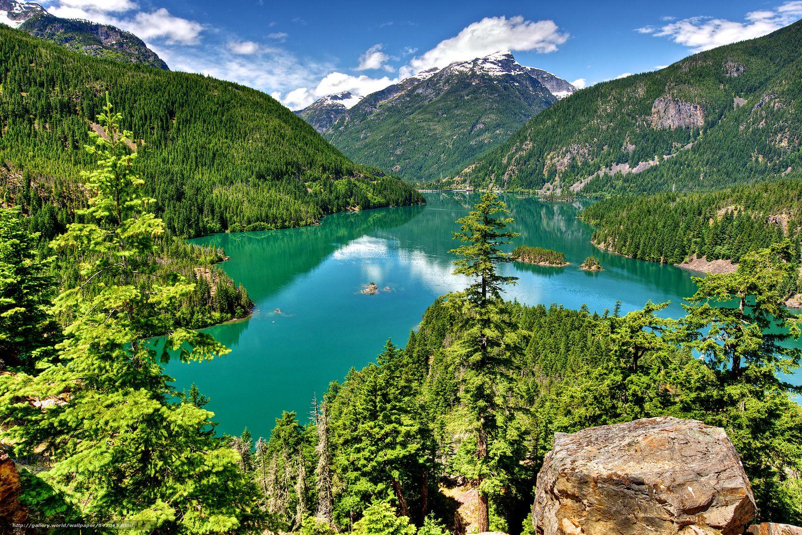1600x1067 Cascades National Park Wallpaper. North