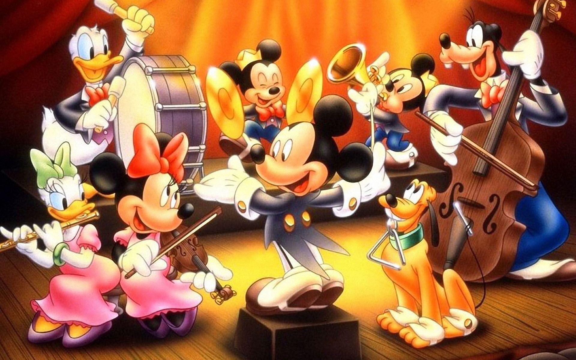 1920x1200 Fall Mickey Mouse Wallpaper