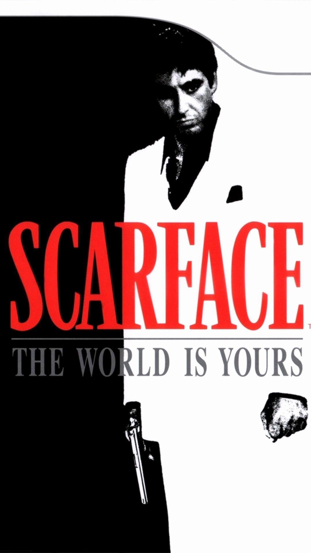 1080x1920 Scarface Wallpaper Elegant Scarface Wallpaper the World is Yours