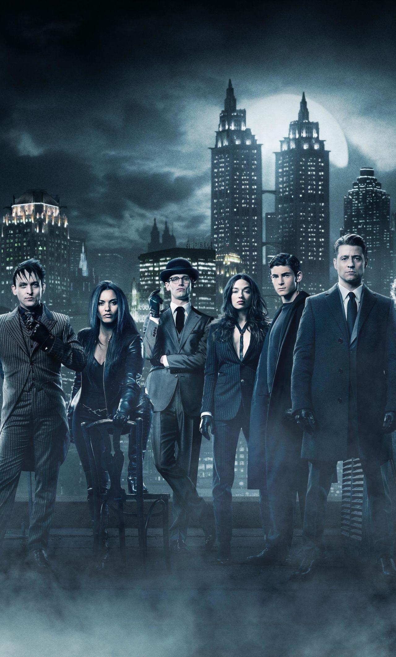 1280x2120 Gotham Season 4 Cast iPhone 6 plus Wallpaper, HD TV