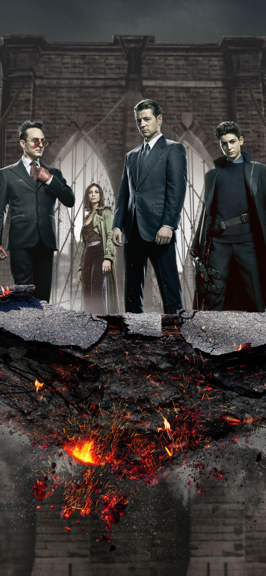 1125x2436 Gotham Season 5 4k iPhone XS, iPhone iPhone X HD 4k