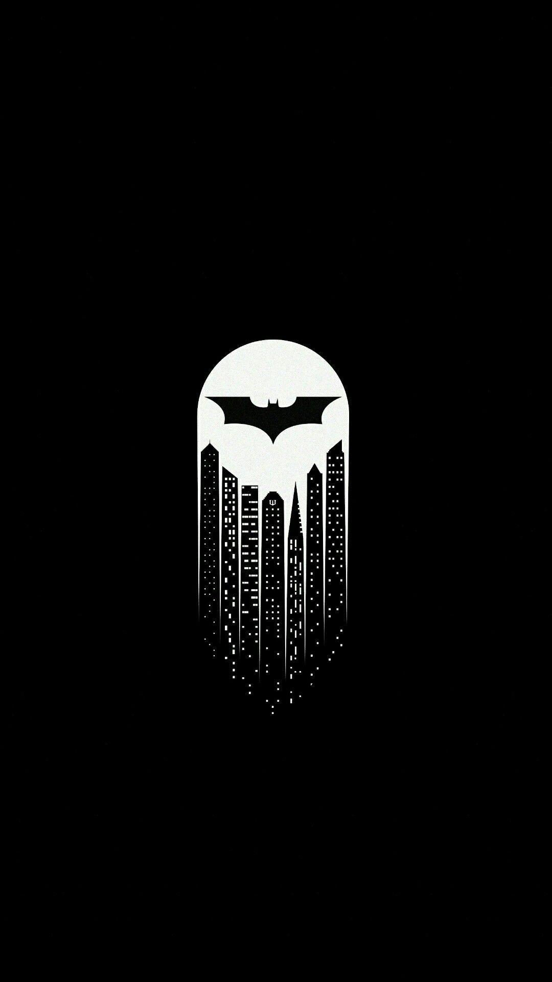 1080x1920 Gotham City iPhone Wallpaper. Batman painting, Batman wallpaper