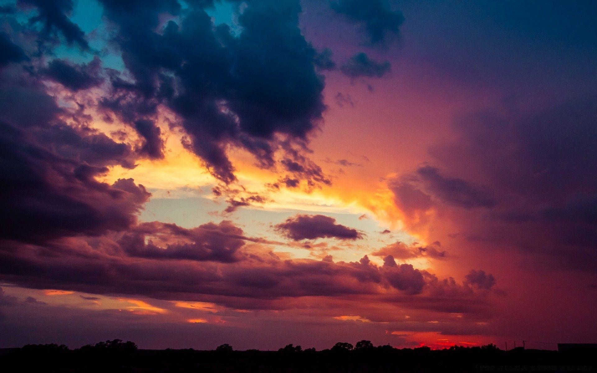 1920x1200 Colorful Clouds