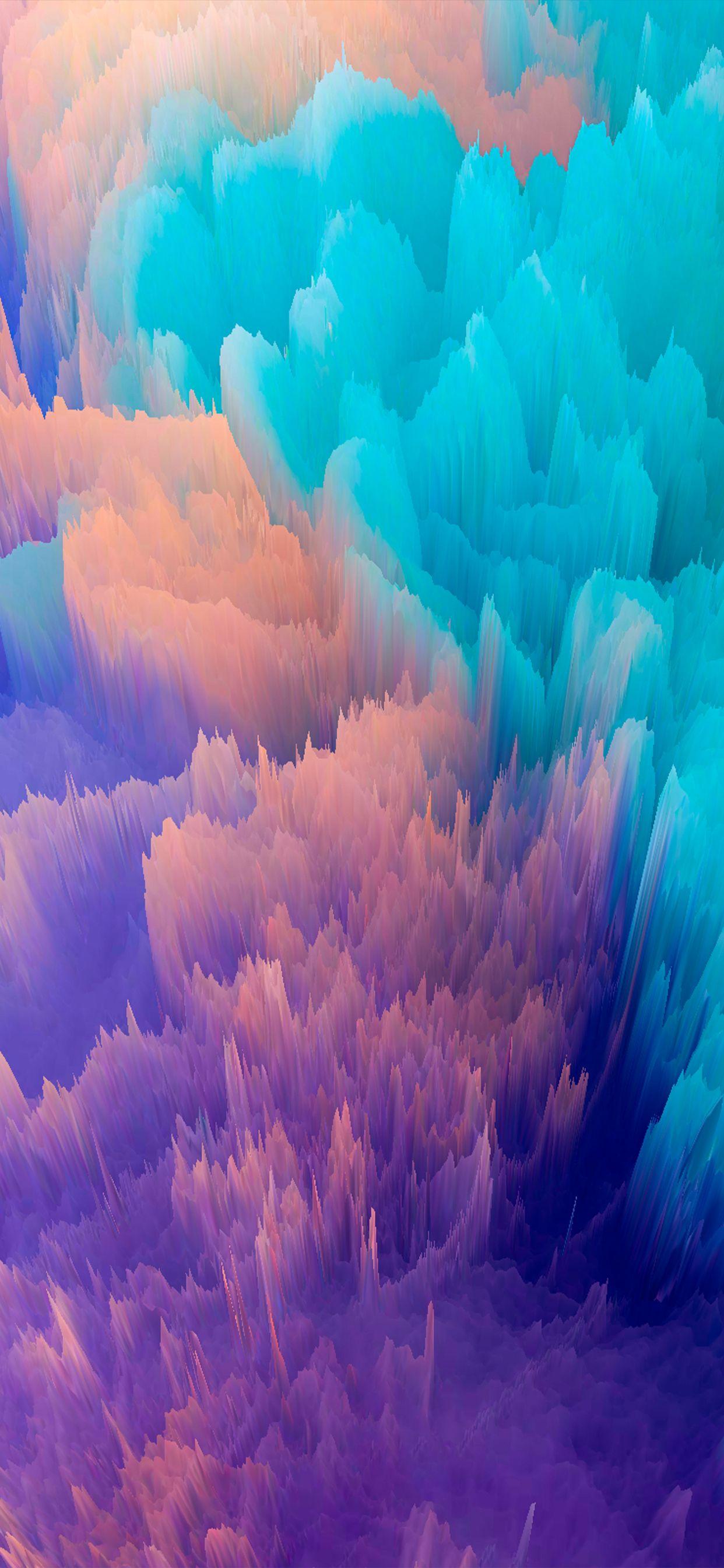 1242x2688 Colorful Clouds Abstract 4k iPhone XS MAX HD 4k