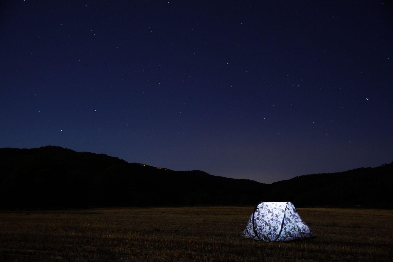 1600x1066 Outdoors Landscape Grass Night Mountain Silhouette Dark Stars