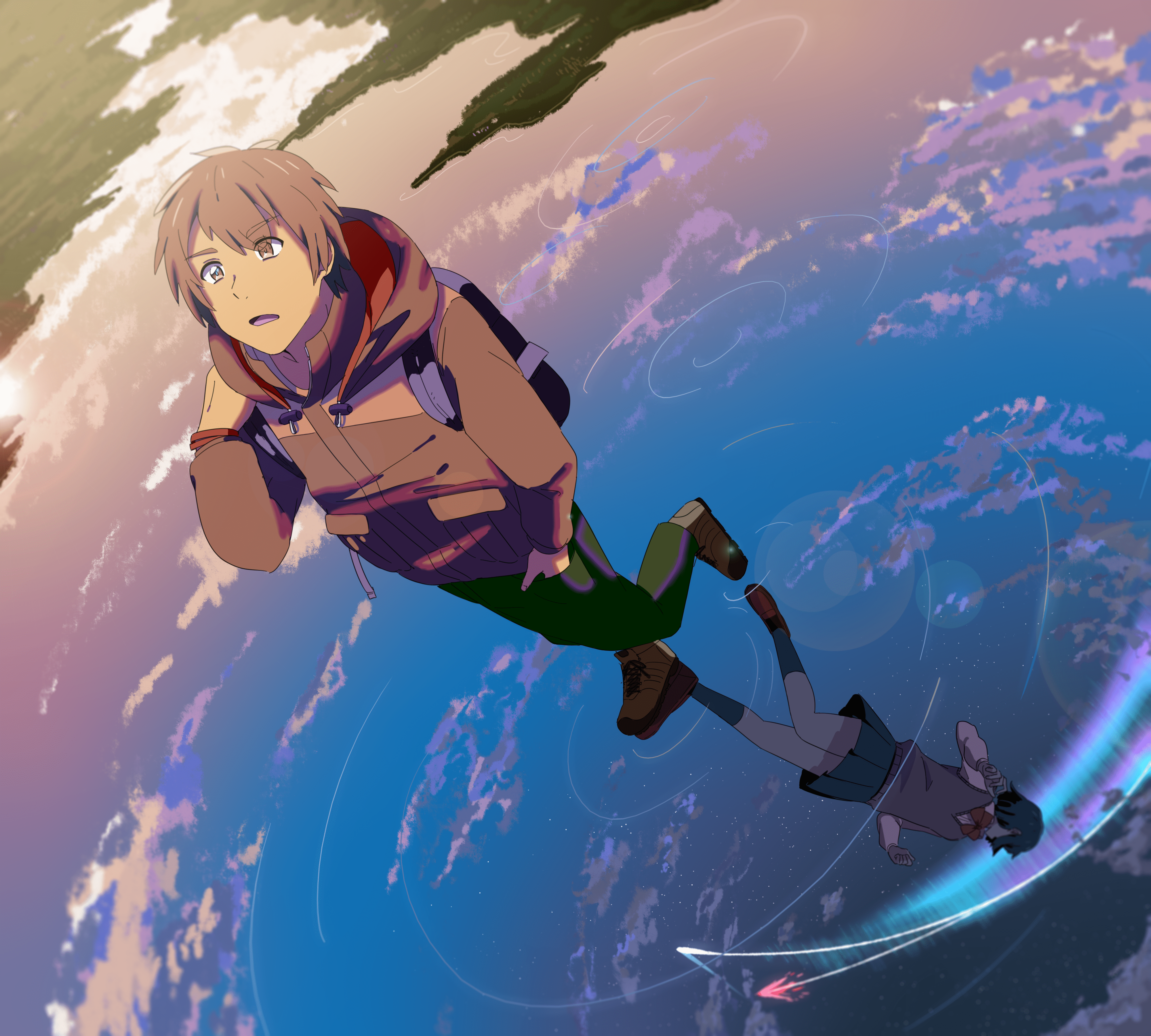 4000x3600 Your Name. 4k Ultra HD Wallpaper. Background Imagex3600