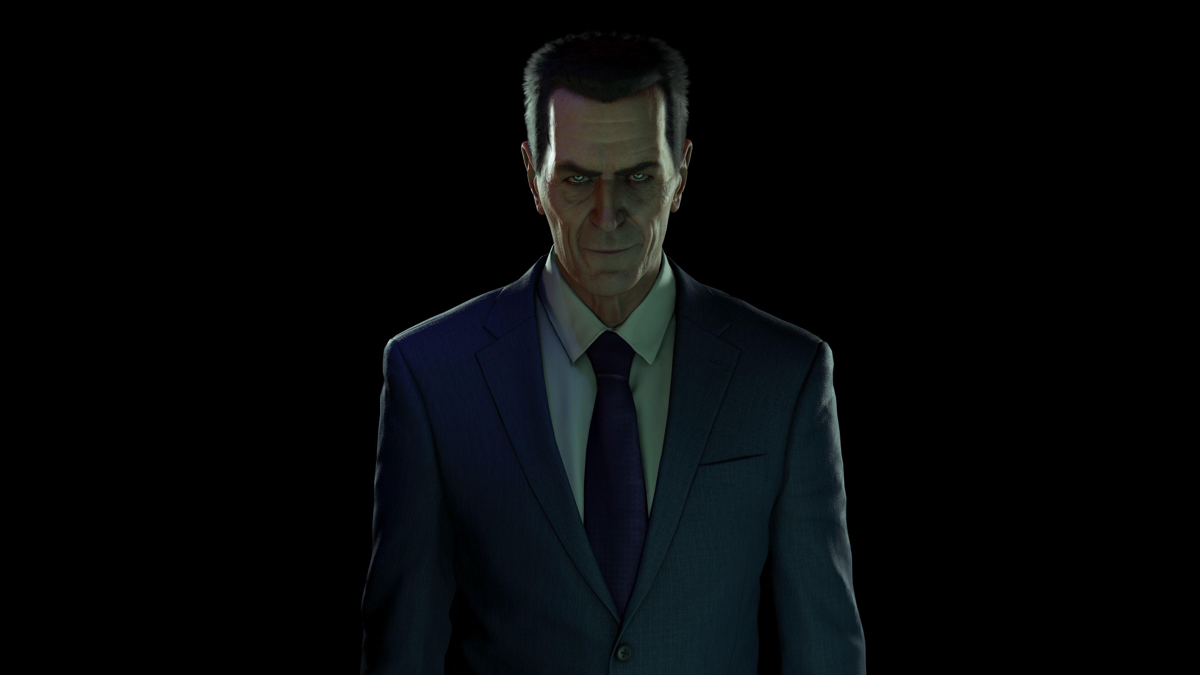 3840x2160 G Man In Half Life Wallpaper, HD Games 4K Wallpaper, Image