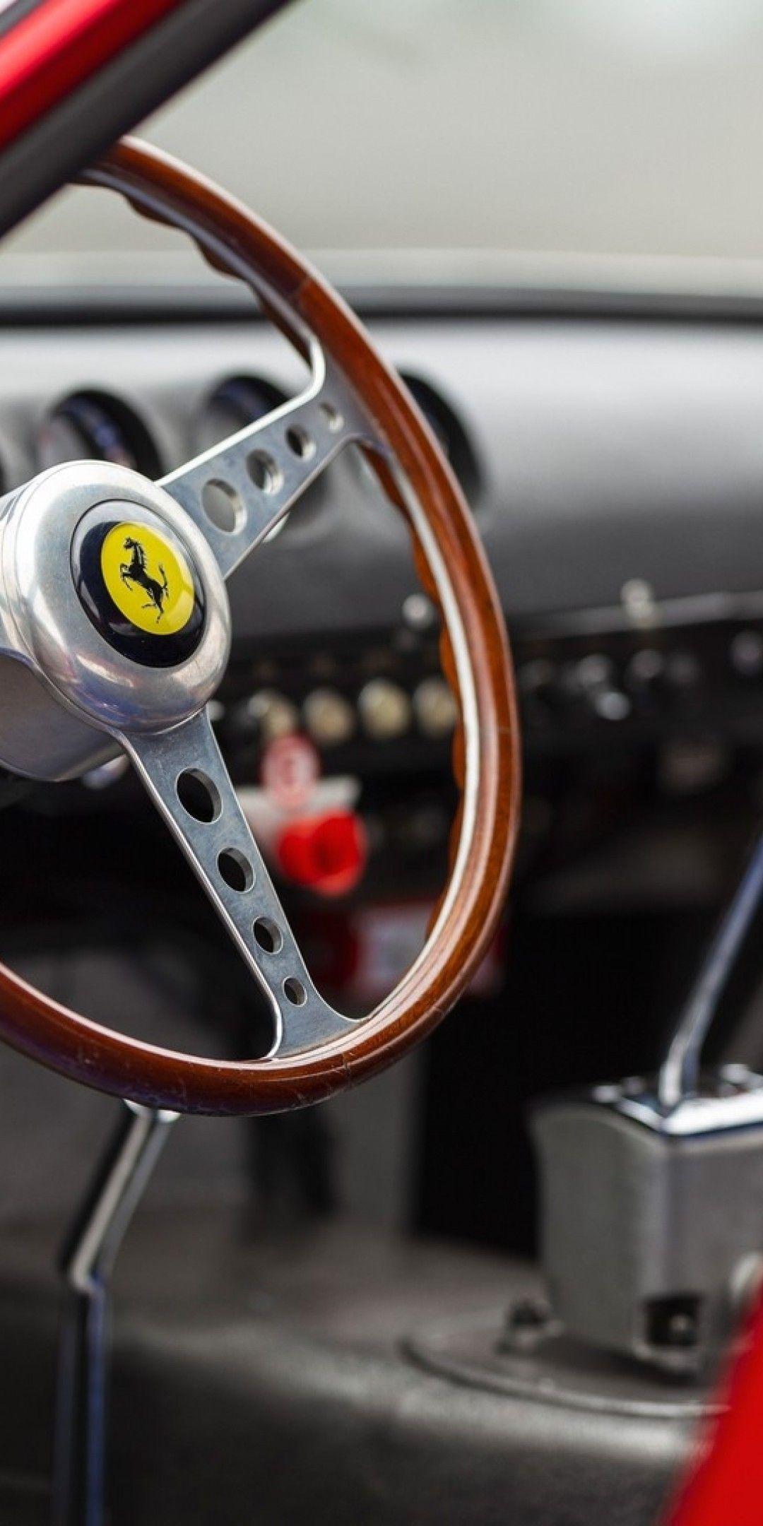 1080x2160 Download 1080x2160 Ferrari 250 Gto, Retro Supercars, Interior