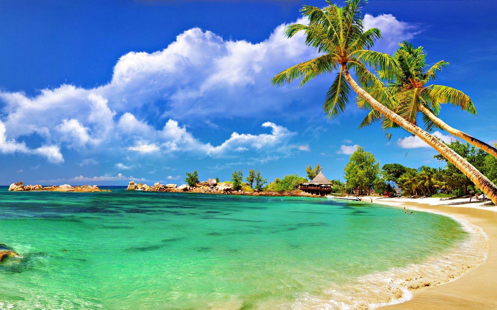 Hình nền chủ đề 1600x1000 Goa Beach Blue - Hình nền dễ thương cho Chromebook