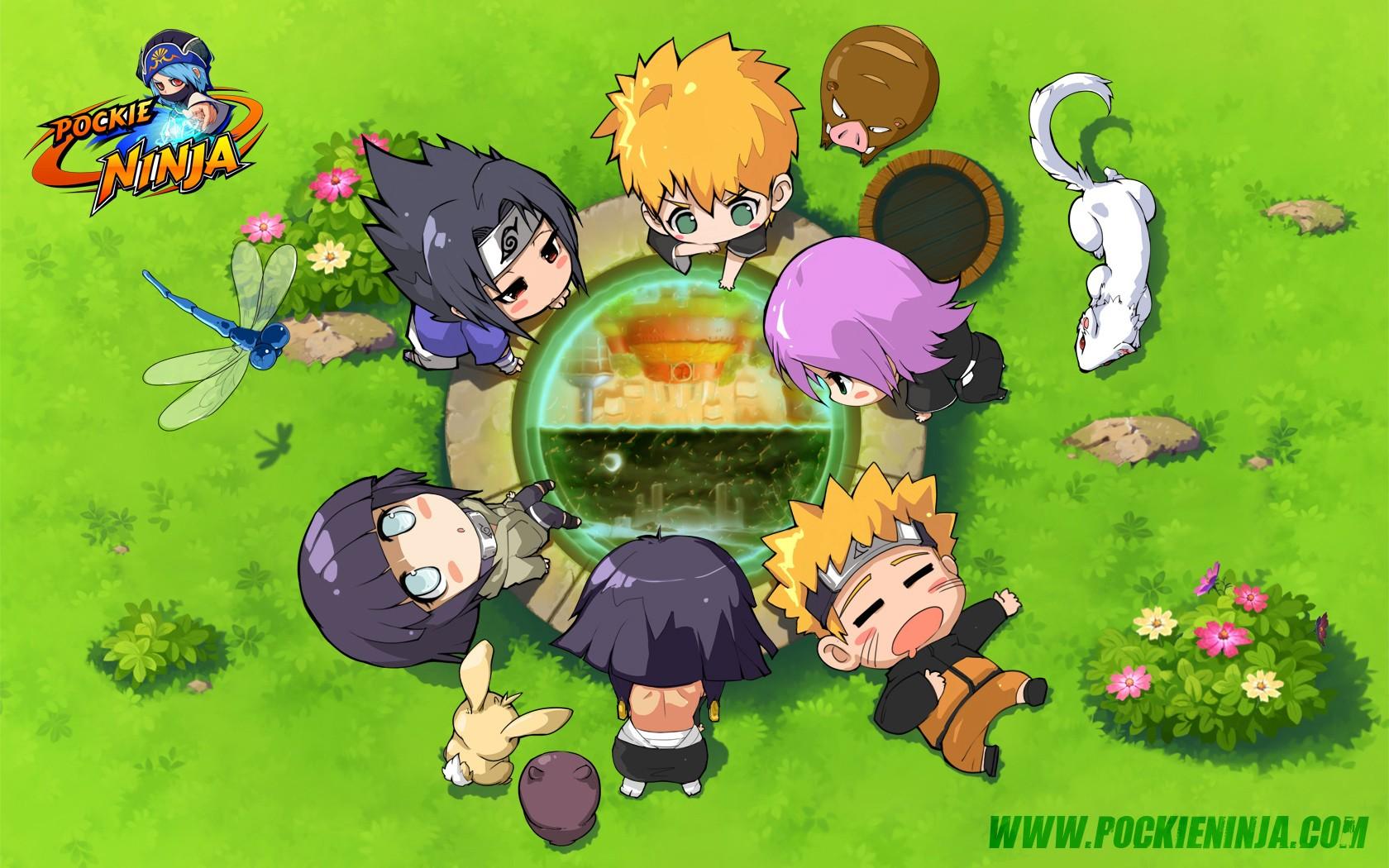 1680x1050 Naruto Chibi Wallpaper (1680x1050 px)