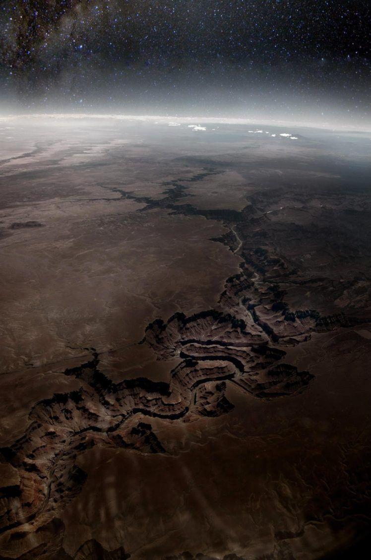 748x1129 aerial view, Earth, Grand Canyon, USA, Arizona, Canyon, Horizon
