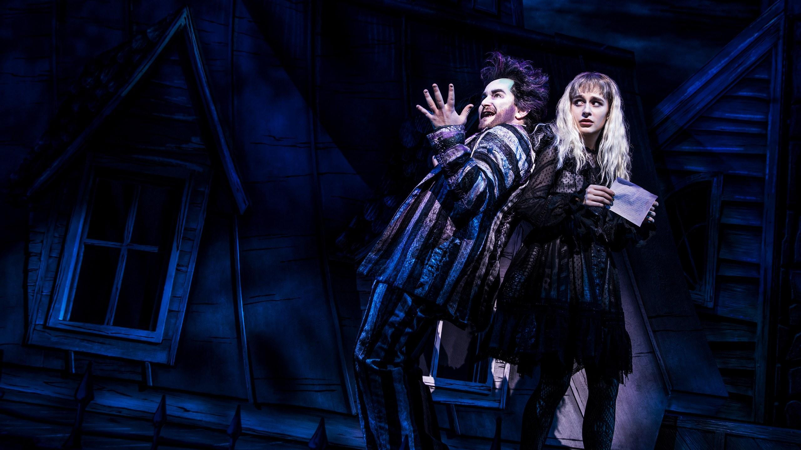 2560x1440 Beetlejuice The Musical Wallpaper
