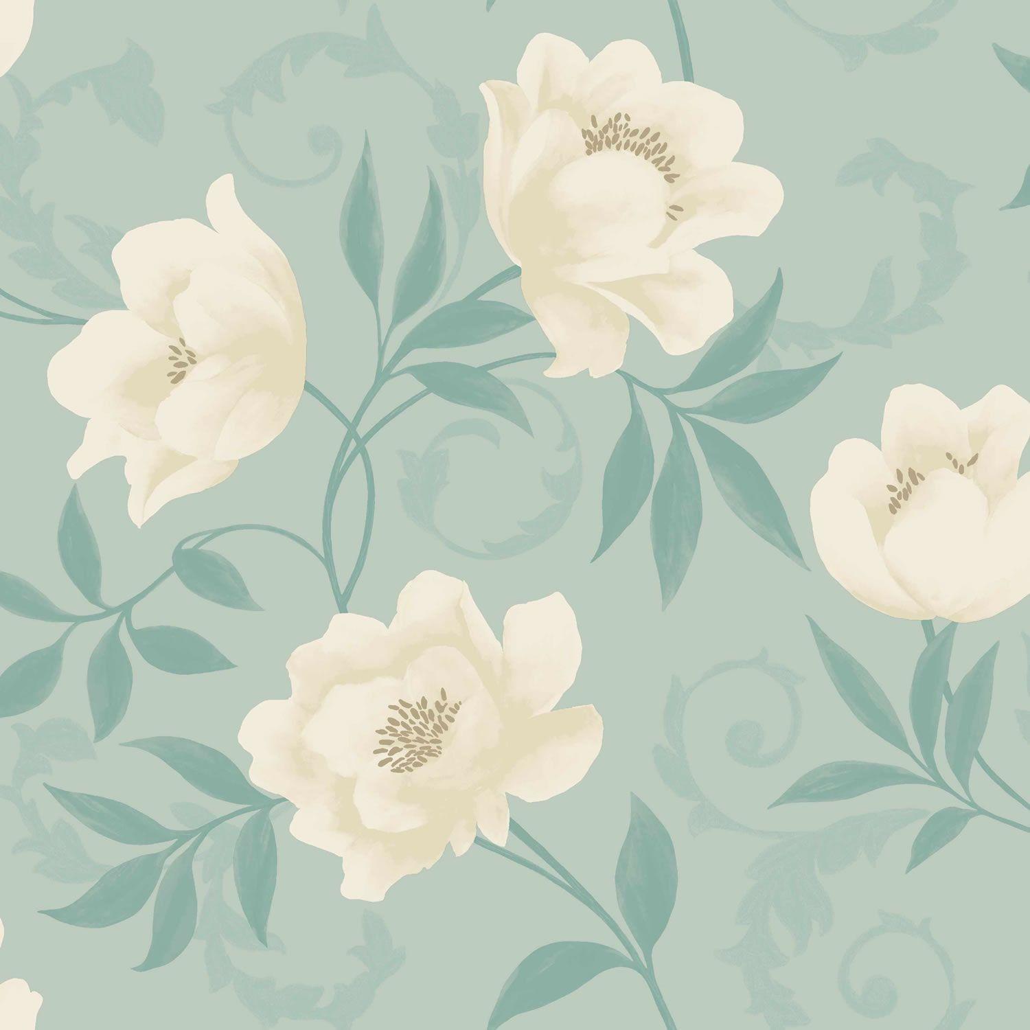 Teal Flower Wallpapers - Top Free Teal Flower Backgrounds - WallpaperAccess