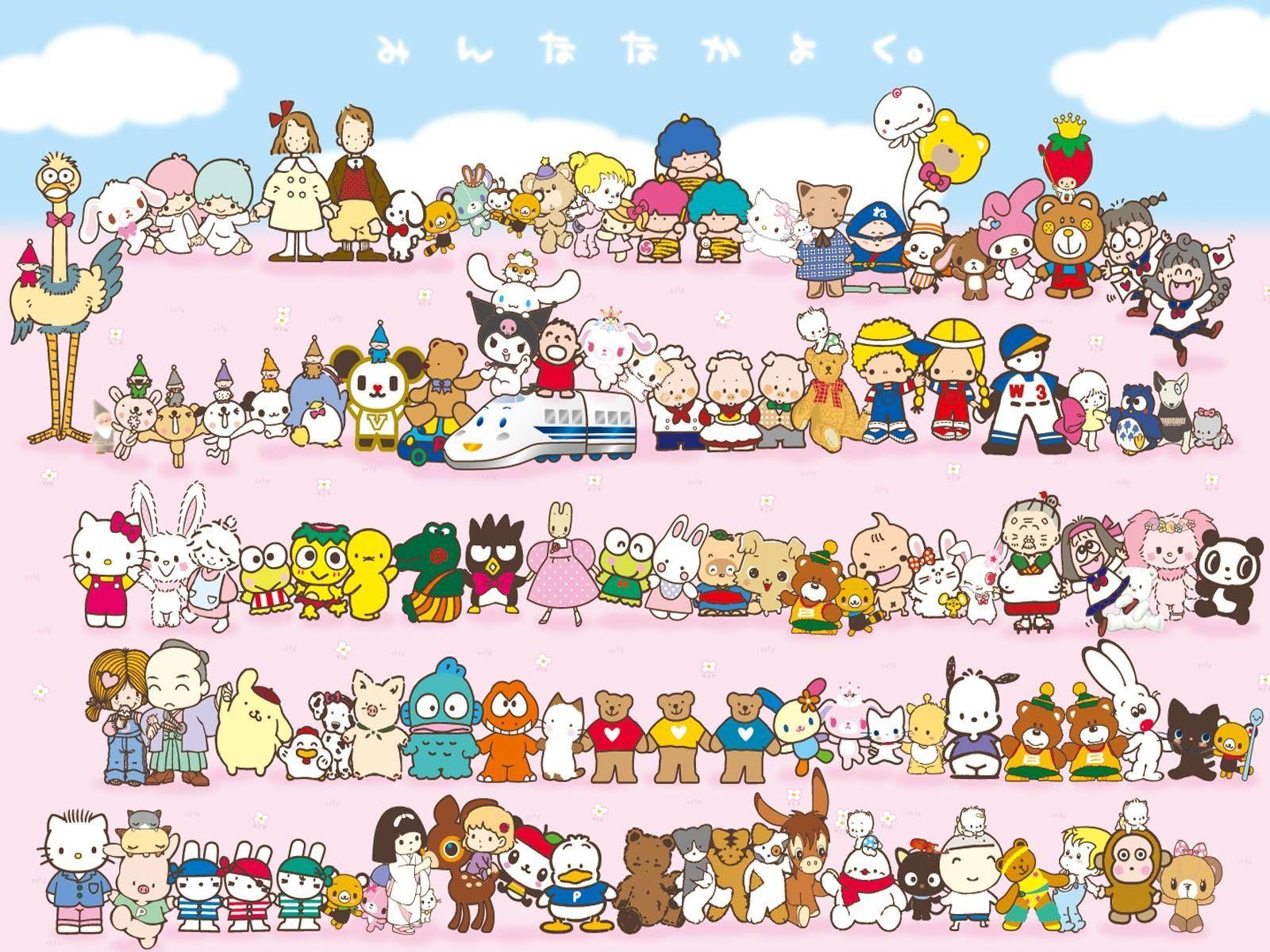 All Sanrio Characters Wallpapers - Top Free All Sanrio Characters ...