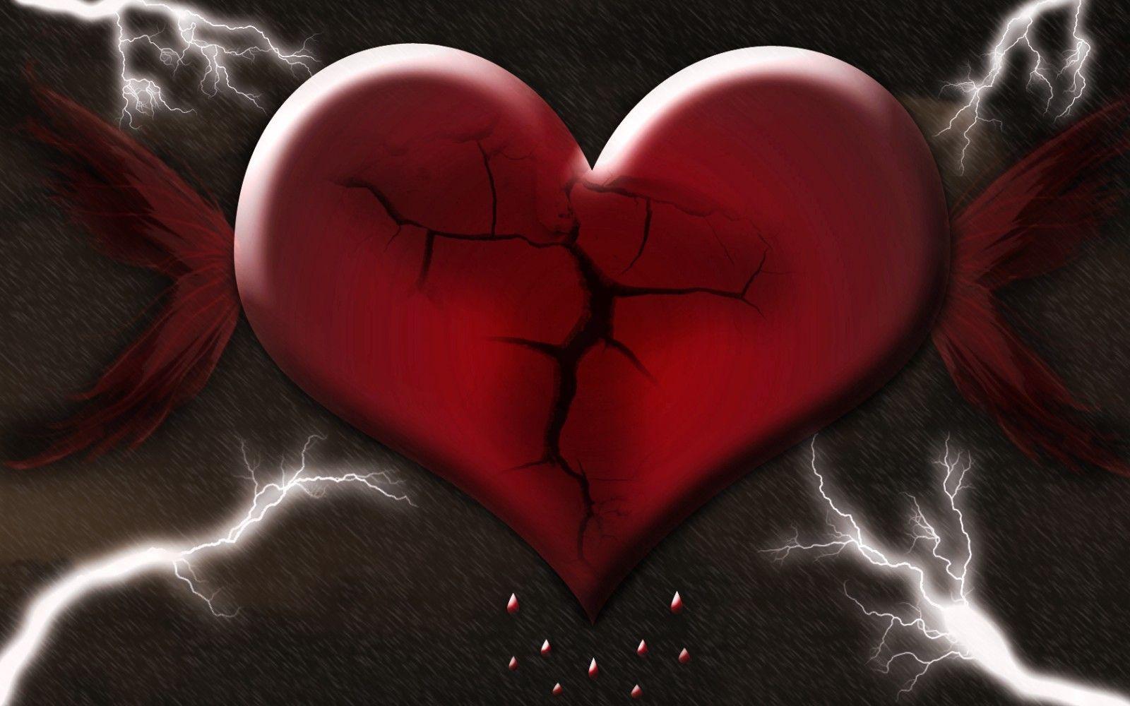 1600x1000 Broken Heart Wallpaper