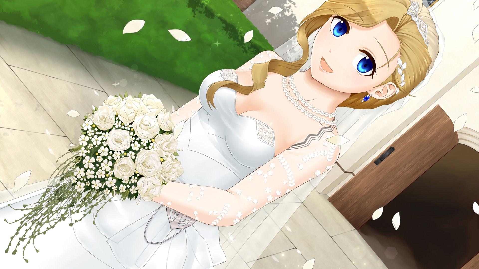 Anime character wedding wallpaper anime Final Fantasy Tan Jiu HD  wallpaper  Wallpaper Flare