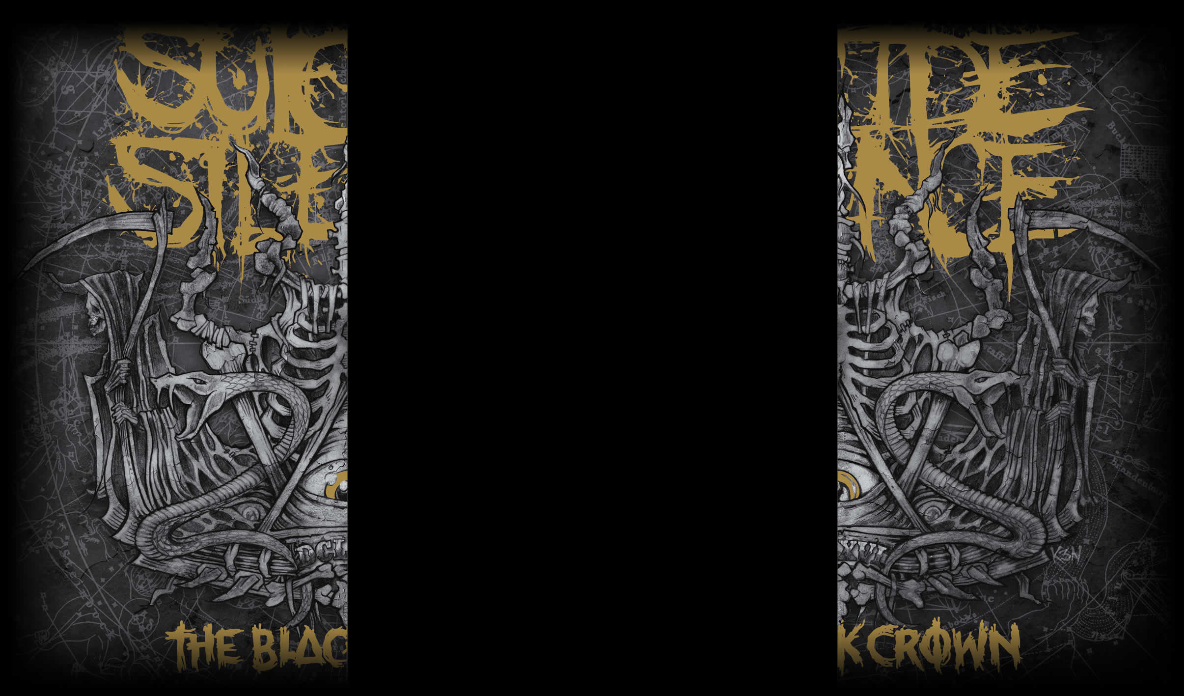 2413x1417 Suicide Silence The Black Crown Wallpaper