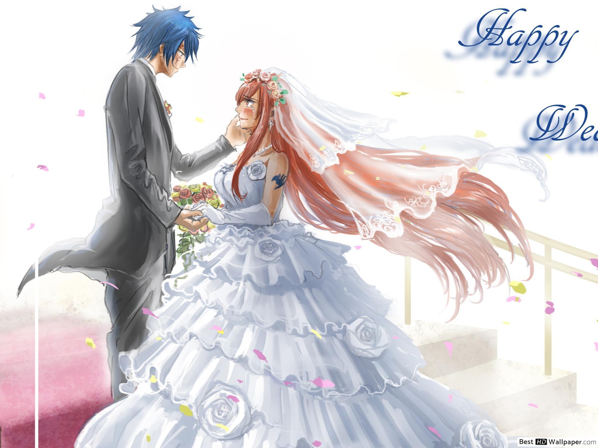 Anime Wedding Wallpapers - Top Free Anime Wedding Backgrounds -  WallpaperAccess