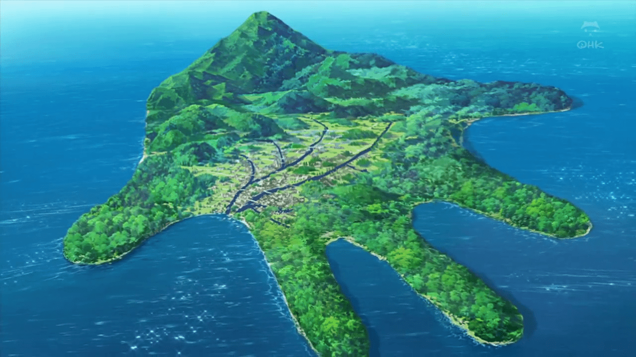 1280x720 Mount Turtle Vs Akainu Island Wallpaper