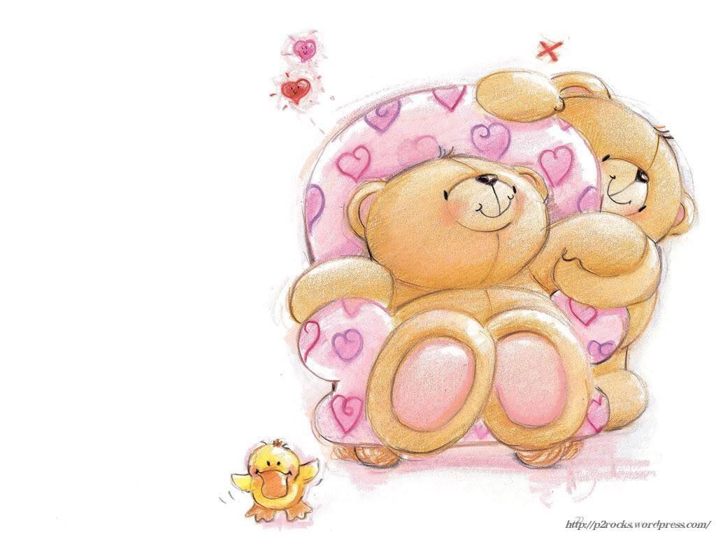 1024x768 Free download Download Cartoon Teddy Bear Wallpaper in high