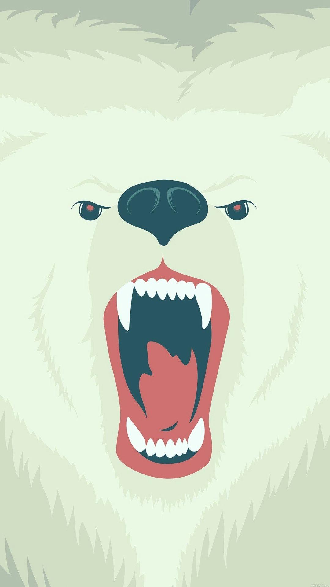 1080x1920 Winter Wallpaper iPhone 6 Fresh Cartoon Wallpaper Fierce Polar