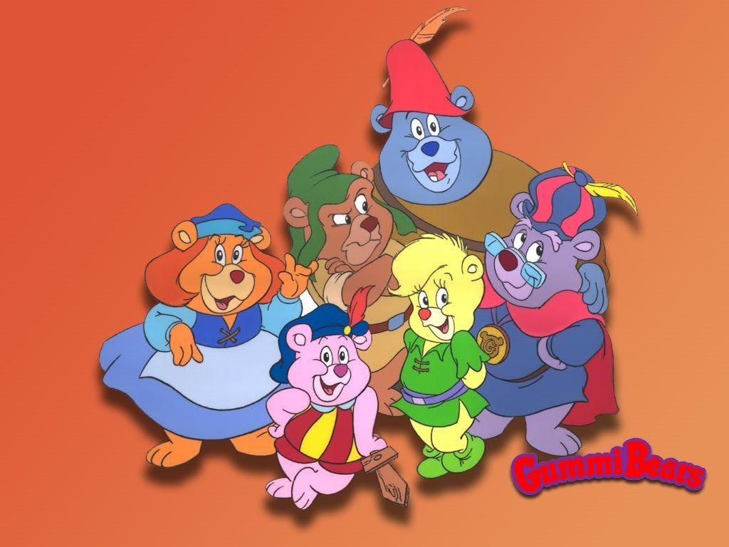 1024x768 Gummy Bear Cartoon Wallpaper