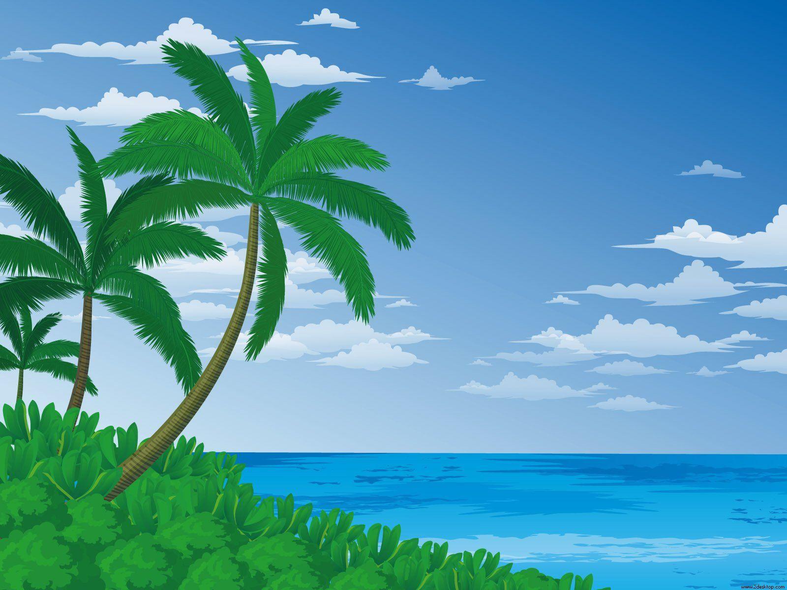 1600x1200 Summer Beach desktop PC and Mac wallpaper