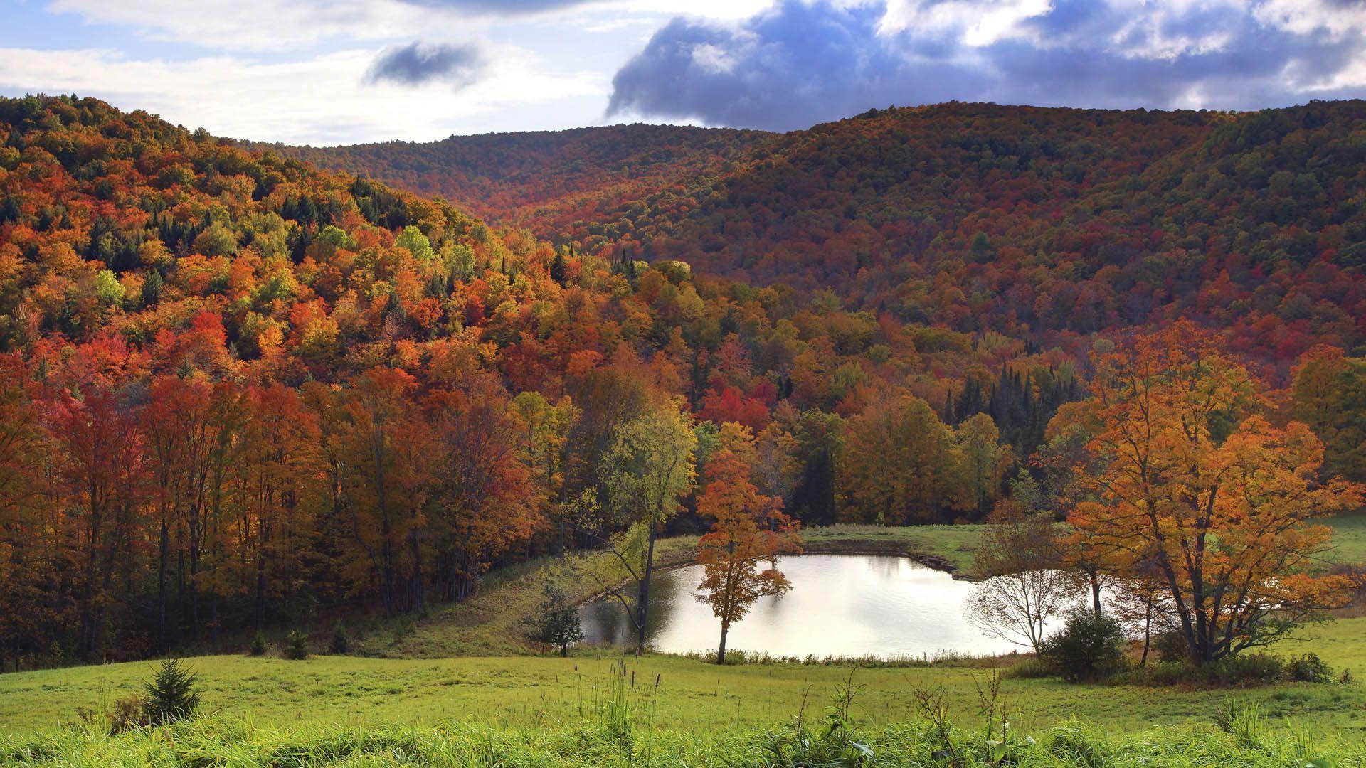 1920x1080 Vermont Wallpaper
