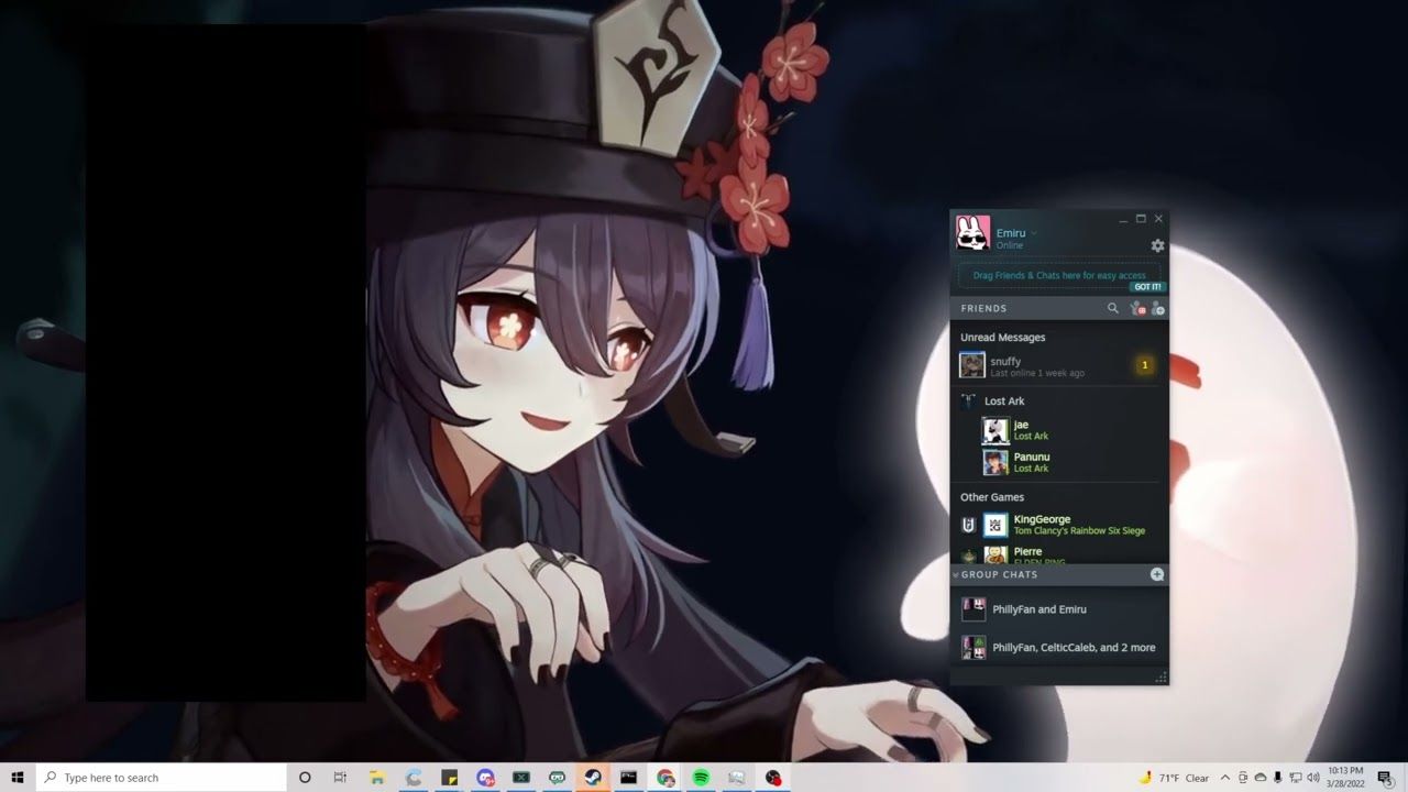 1280x720 The Last Emiru Alt Stream - [March 2022] Chatting