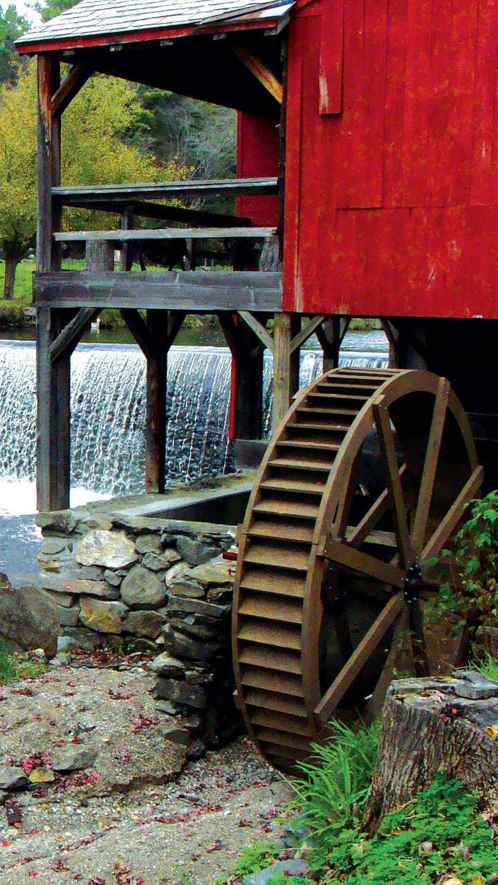 720x1280 Vermont River wallpaper