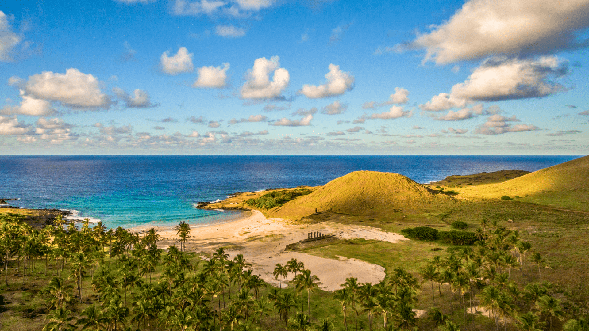 1920x1080 Discover the natural beauty of Rapa Nui Easter Island