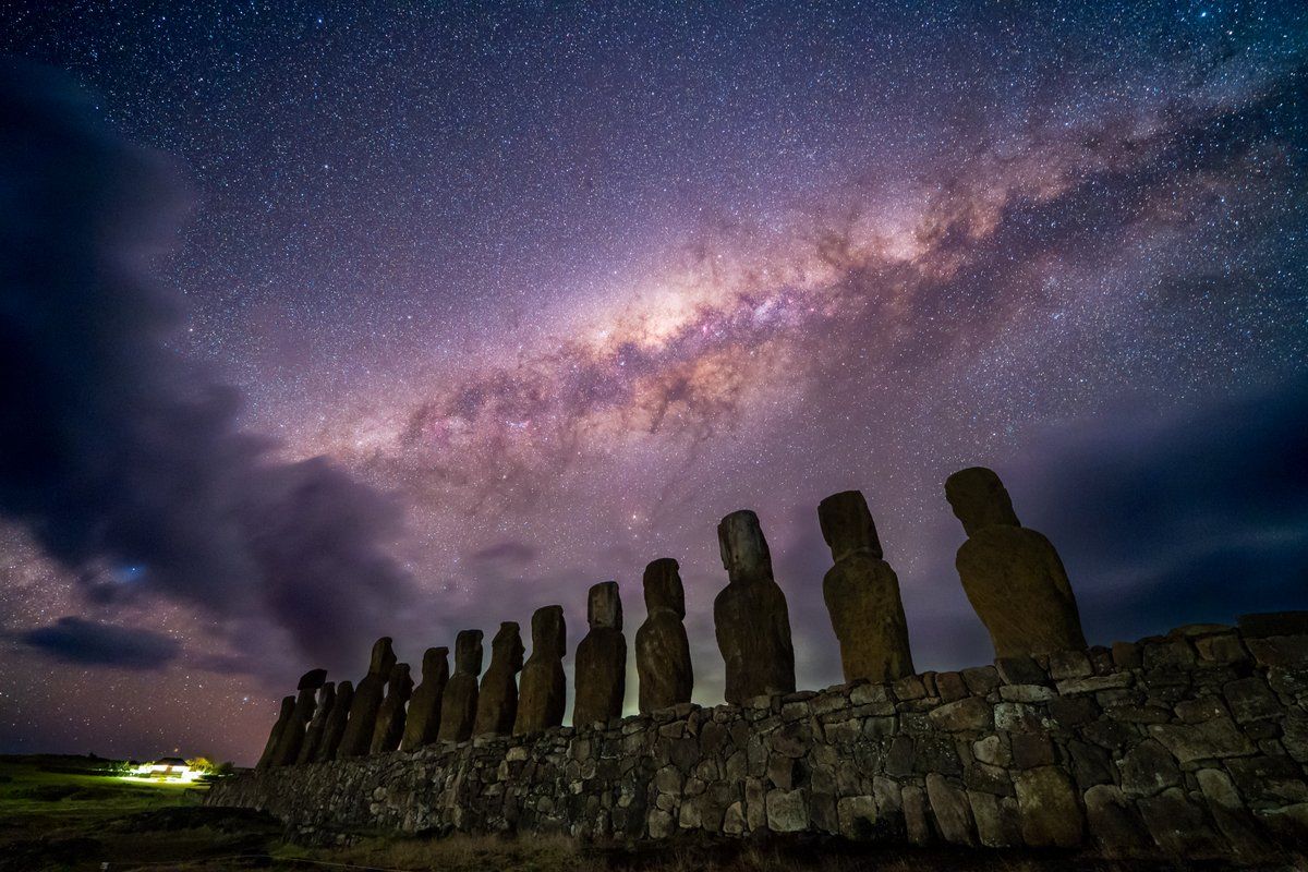 1200x800 the Moai of Rapa Nui (aka easter island) one of the most unique places in the world. an incredible remote island in the south pacific that's full of these iconic statues