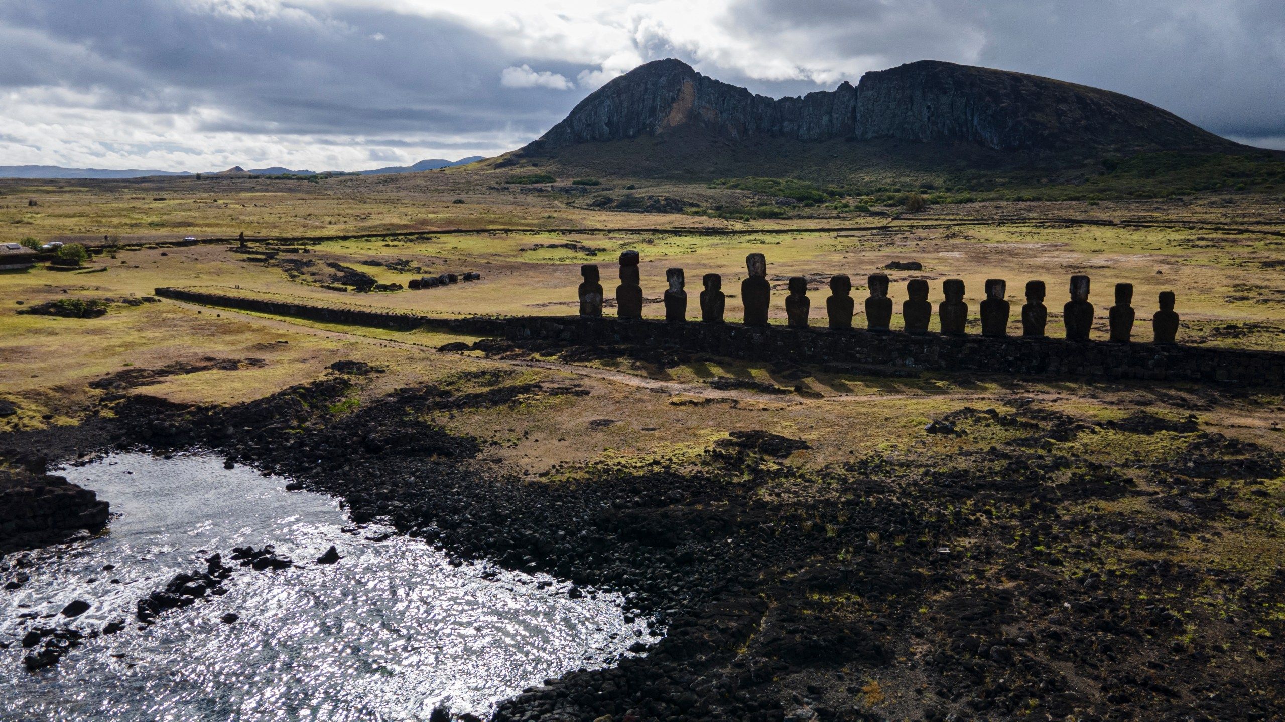 2560x1440 Rising seas could put Easter Island's moai at risk by study warns. FOX 5 San Diego & KUSI News