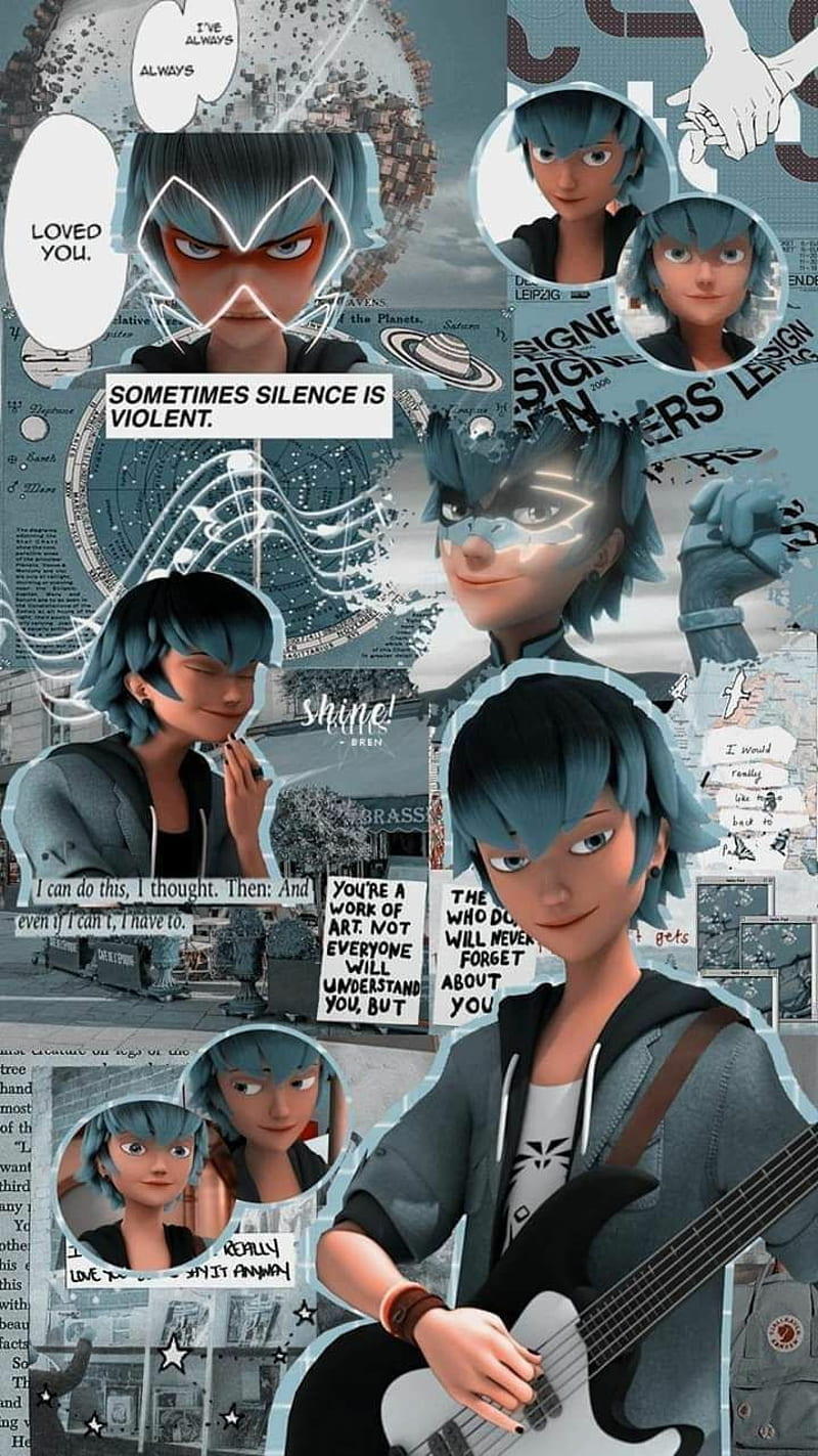 800x1423 Luka Couffaine, miracolous, miraculous, zag heroes, HD phone wallpaper
