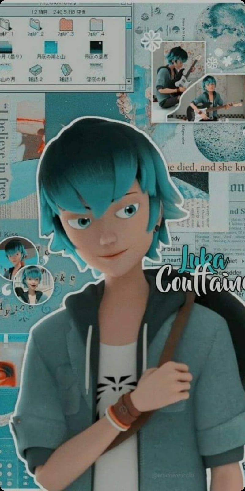 800x1600 HD luka couffaine wallpaper