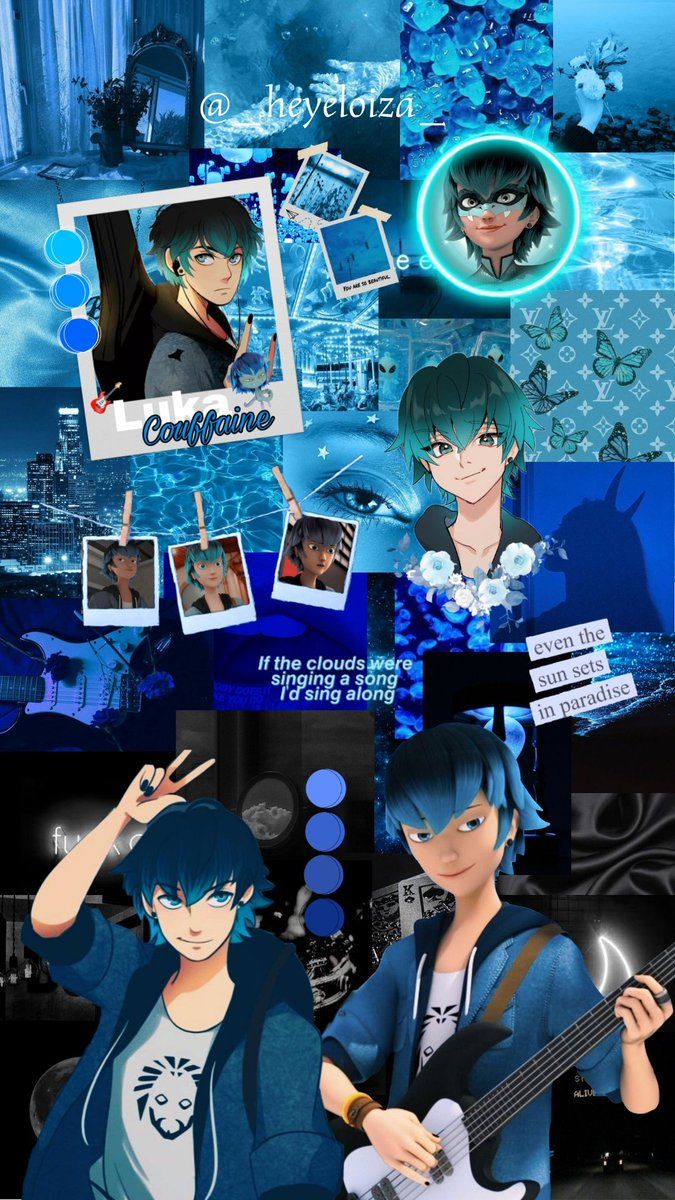 675x1200 Wallpaper do Luka Na cor: Azul e Preto Feito por Miraculous Ladybug #Miraculous #MiraculousLadybug #LukaCouffaine #Luka #ladybug #Blue #BlackLivesMatter #Black #aesthetics #edit #Wallpaper #Glubb #BLACKPINK @BLACKPINK